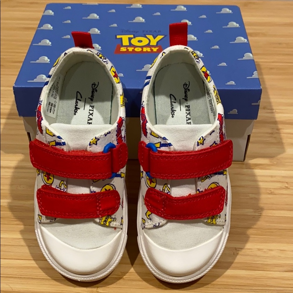Disney PIXAR Toy Story by Clarks Girl Shoes Sz: 8